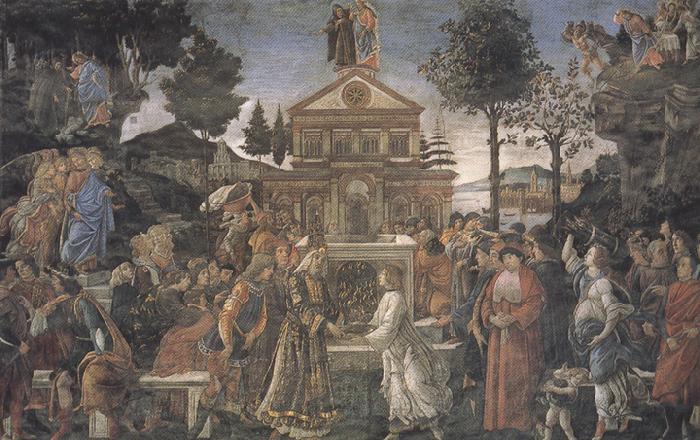 Sandro Botticelli Trials of Christ (mk36)